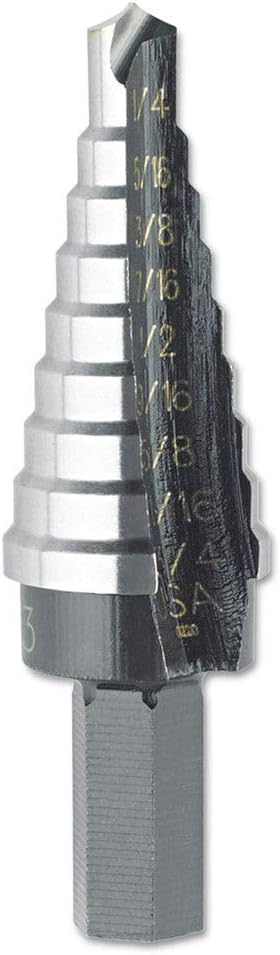 Irwin Tools Unibit #3 Step-Drill Bit (1/4"-3/4")