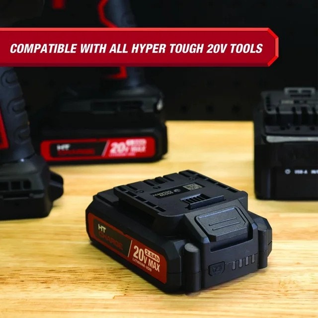 Lithium-Ion Battery Pack with USB-A/USB-C, HYPER TOUGH