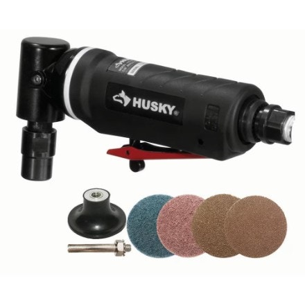 Husky 1/4 Inch Rt. Angle Die Grinder W/Accessory Kit