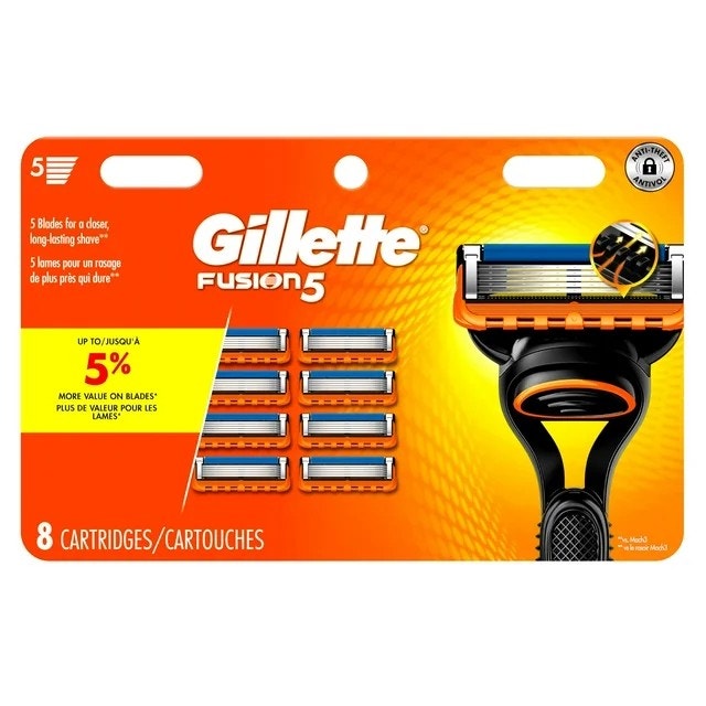 Gillette Fusion5 Razor Refills for Men, 8 Count - photo 3
