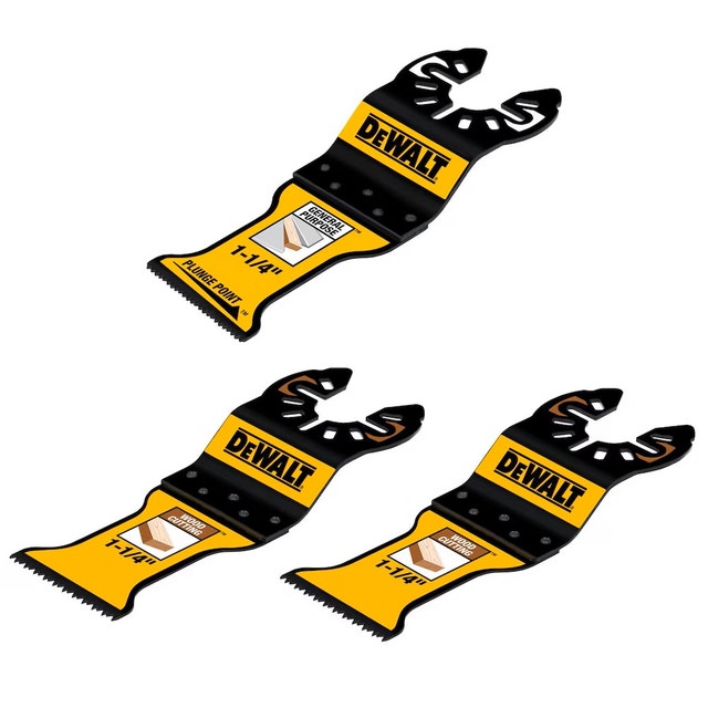 DEWALT Oscillating Wood Blade Bi-Metal 3 PC