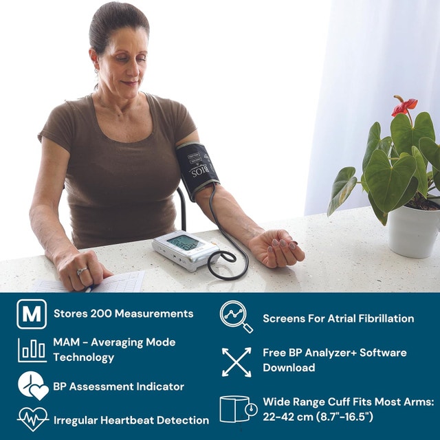 BIOS Diagnostics Blood Pressure Monitor w/ Atrial Fibrillation - photo 2