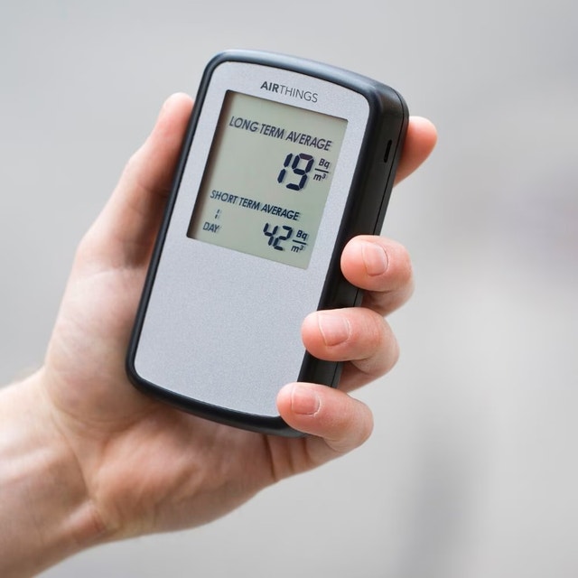 Airthings Corentium Battery Powered Digital Home Radon Detector