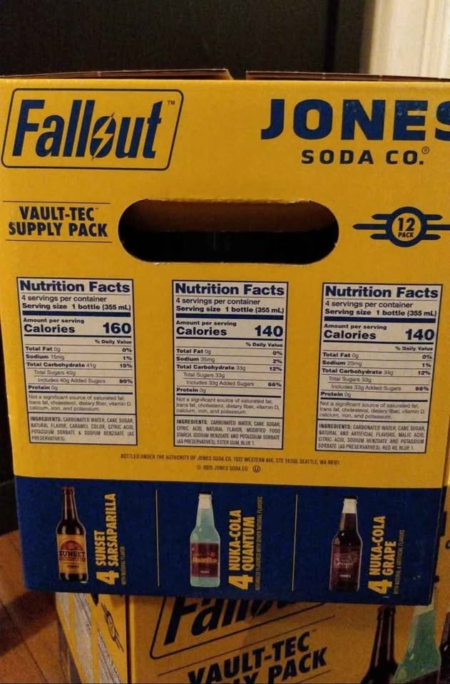 Fallout Vault-tec Jones Soda - photo 3