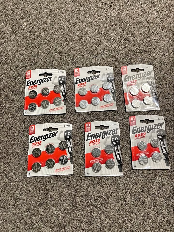 Brand New Energizer 2032 Coin Batteries 🏆