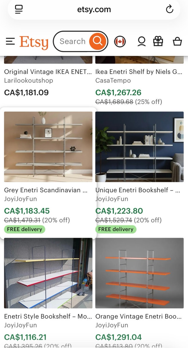 IKEA Vintage Enetri Shelf - photo 2