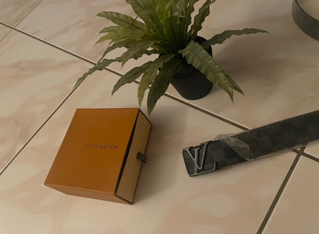Louis Vuitton Black Belt