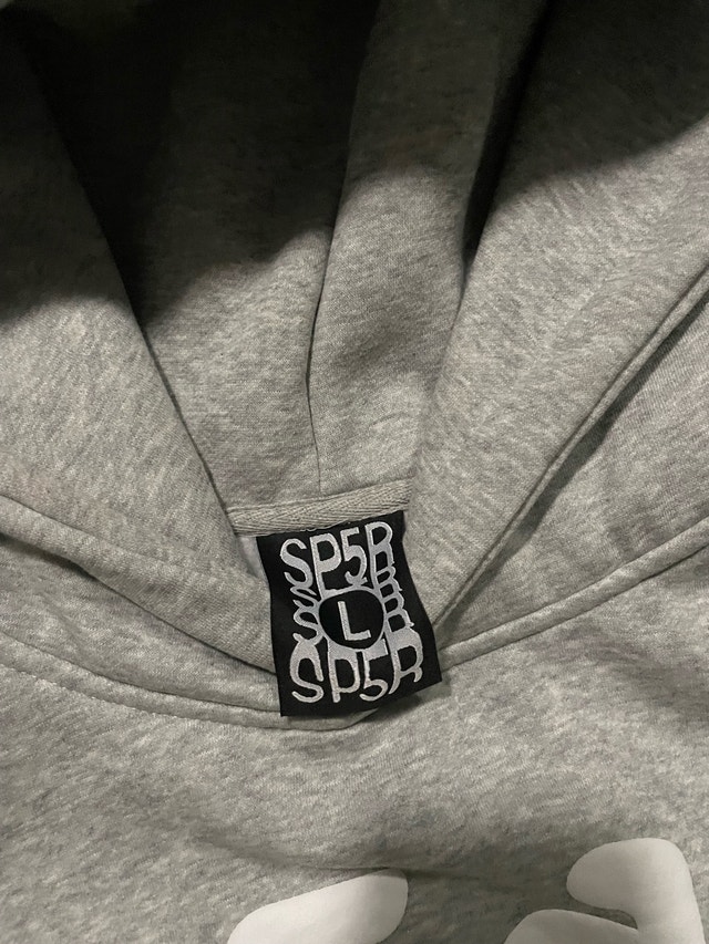 Grey Beluga Spider Hoodie - photo 4