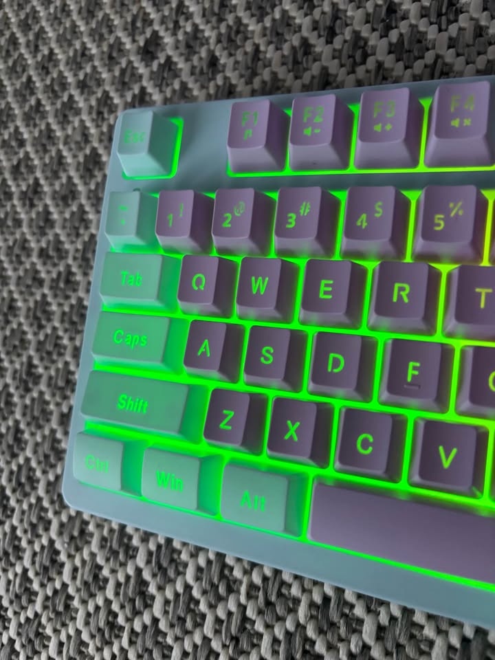 New Rainbow Wired Gaming Keyboard 🏆 - photo 4