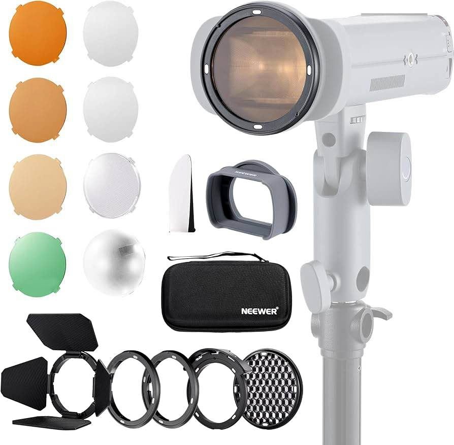 NEEWER CRM5 Magnetic Flash Accessory Kit for Q3 Flash