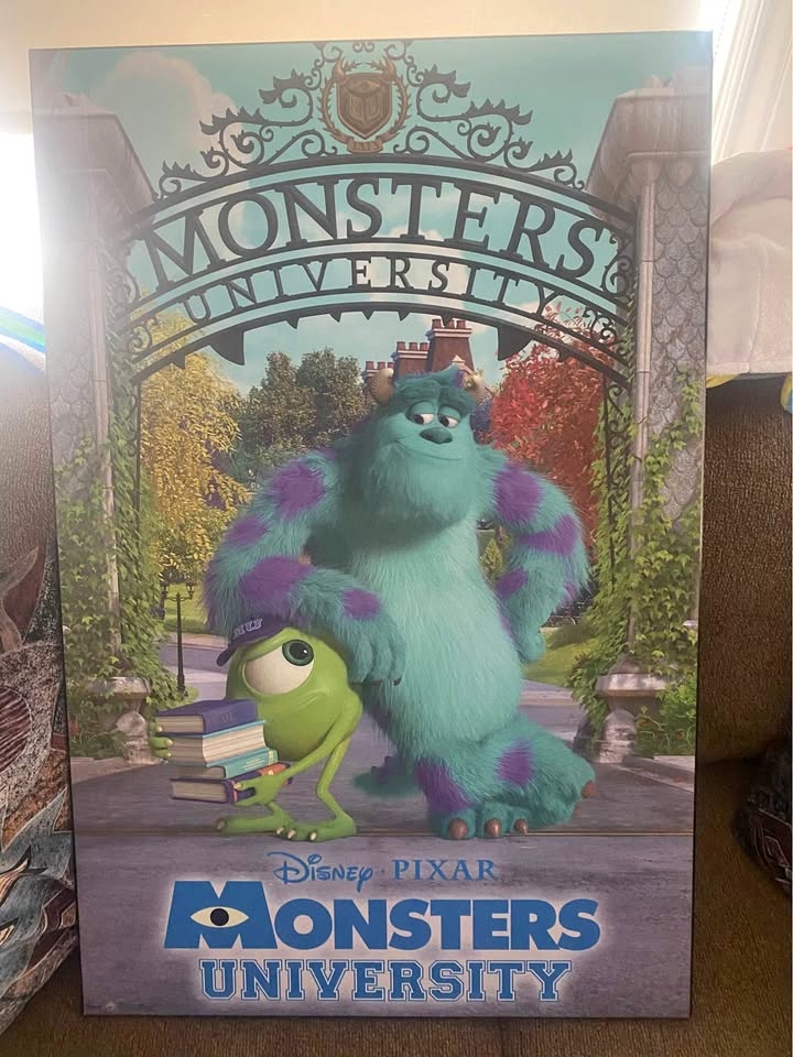 Monsters University Print (Monsters Inc)