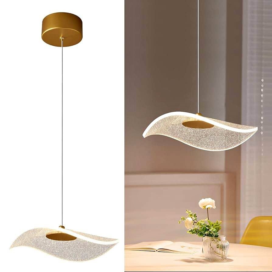Modern Pendant Lights for Kitchen Island - Gold LED