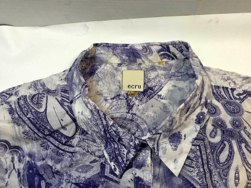 ECRU silk/cotton Blouse