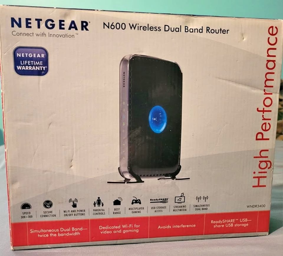 NETGEAR N600 Wireless Dual Band Router