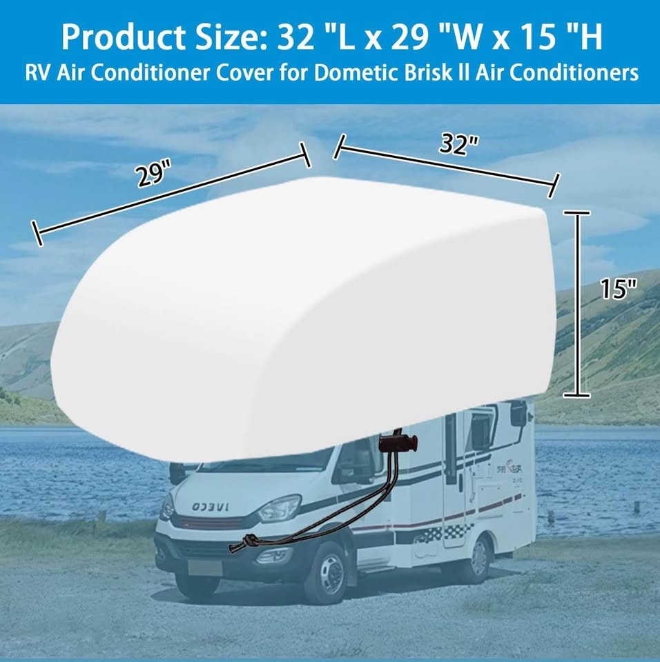 Camper Air Conditioner Cover (RV, Trailer) - photo 3