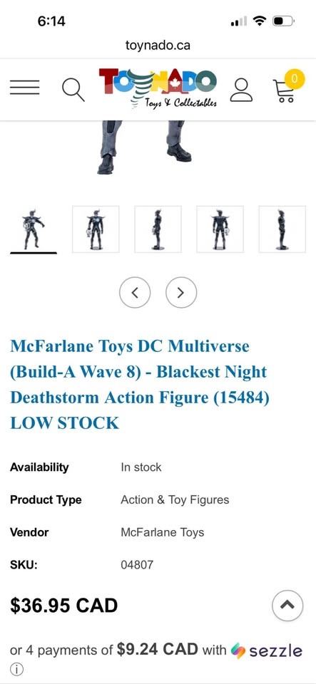 McFarlane Toys DC Multiverse Blackest Night Deathstorm - photo 3