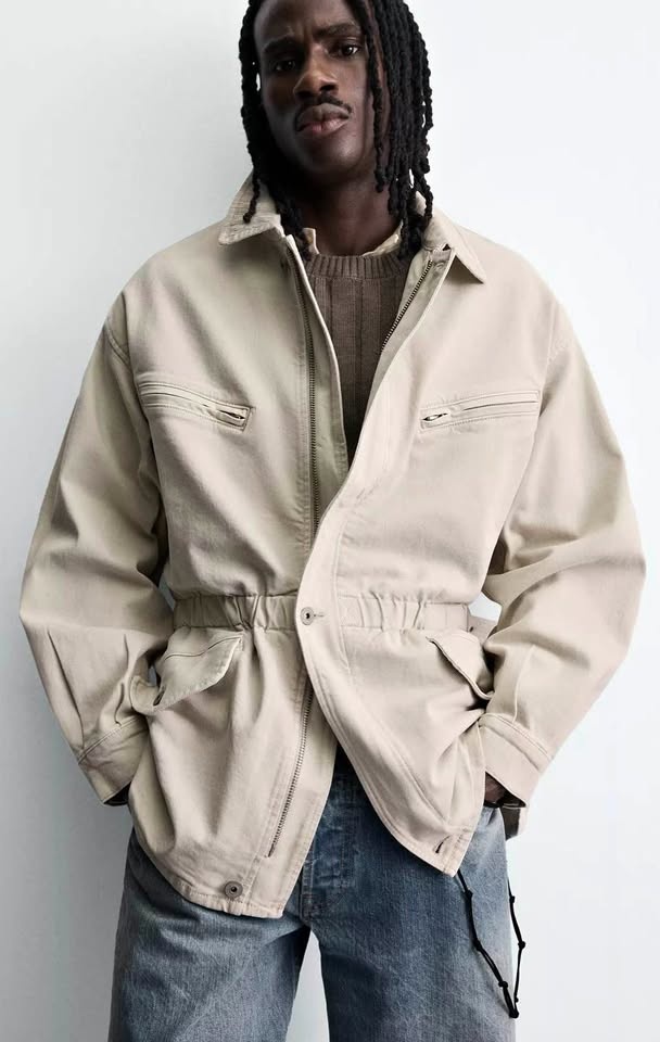 New Zara Denim Jacket - Size Medium (Men)