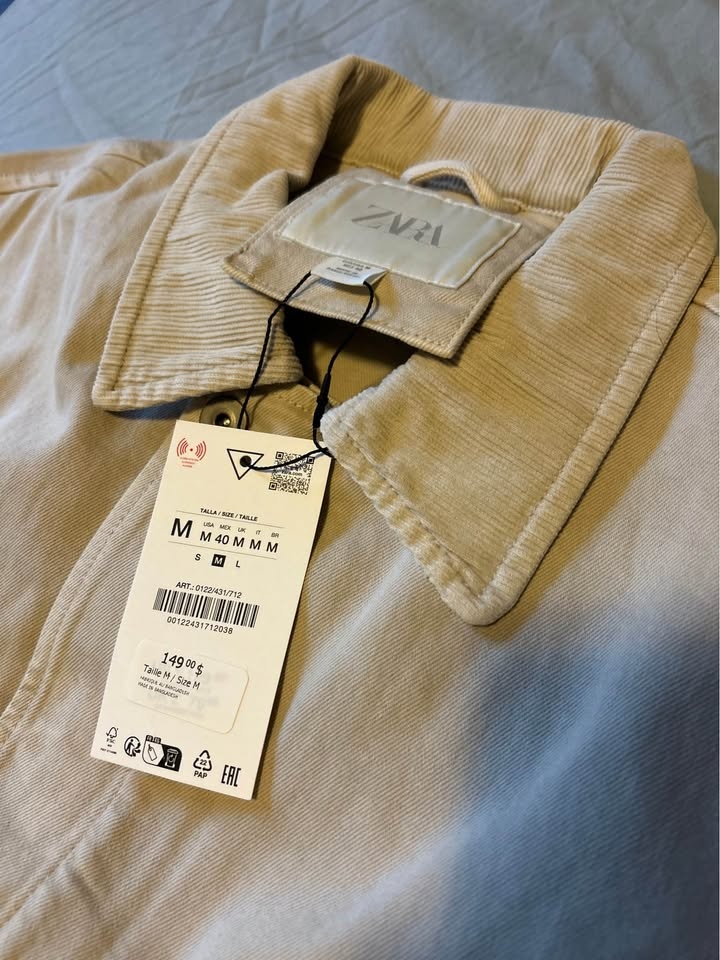 New Zara Denim Jacket - Size Medium (Men) - photo 5
