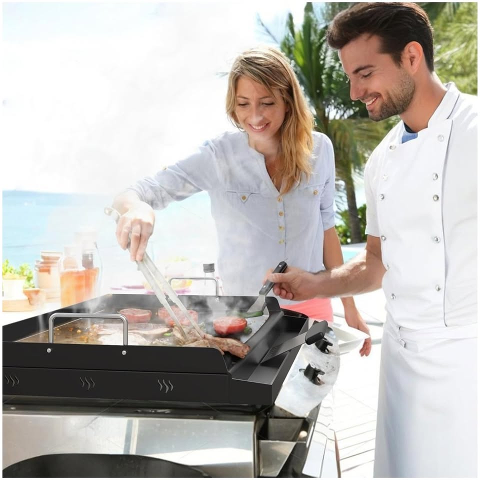 25"×16" Nonstick Universal Griddle for Gas Grill - photo 2