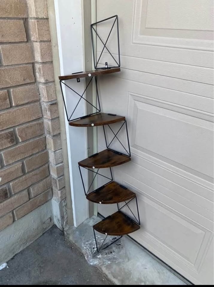 VASAGLE 5-Tier Corner Shelf - photo 2