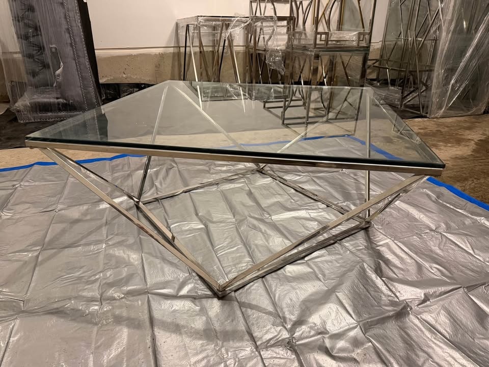 Modern Glass Coffee Table - photo 2