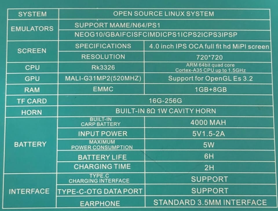 New R36MAX Portable Retro Game Console - 4" HD Screen 🏆🏆 - photo 4