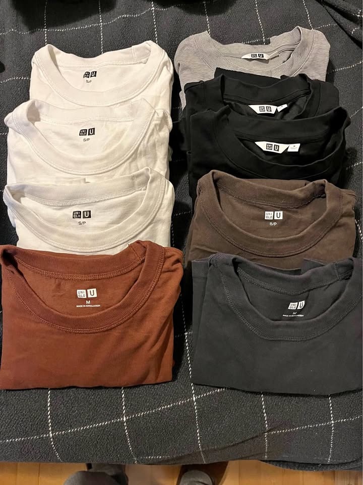 Uniqlo U T-Shirts - Multiple Colors S/P & M