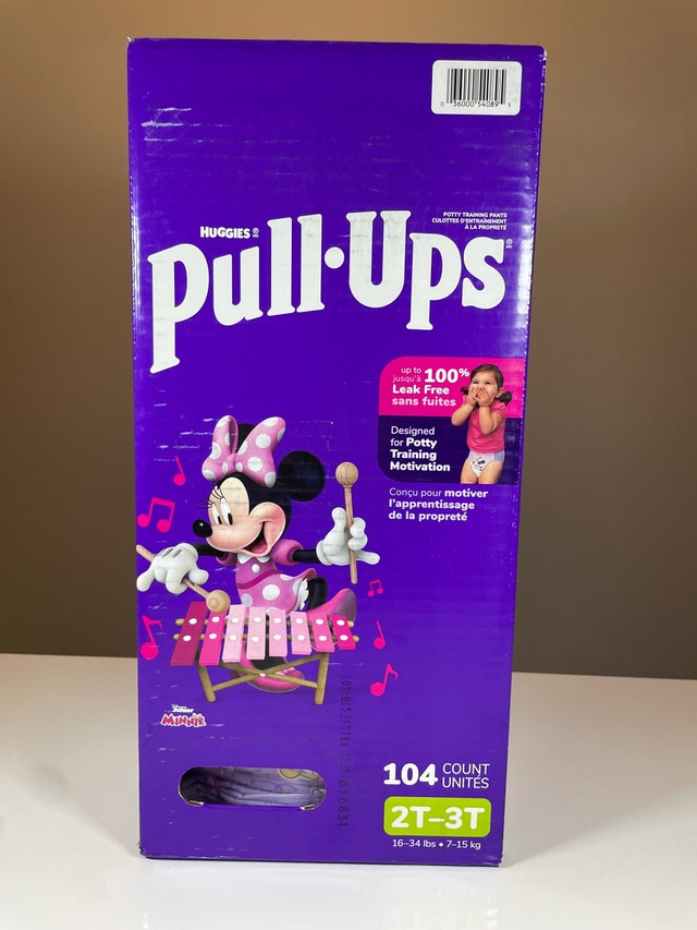Pull Ups Diapers Training Pants Size 2T-3T - 104 Pack