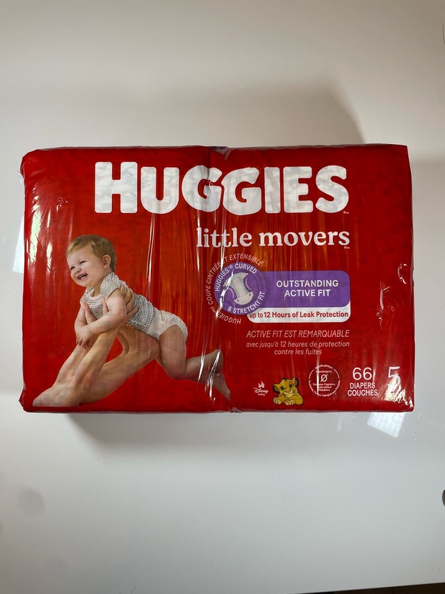 Huggies Diapers Size 5 - 66 Pack - photo 2