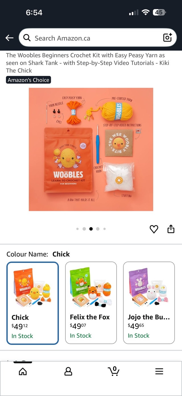 Woobles Beginners Crochet Kit - photo 2