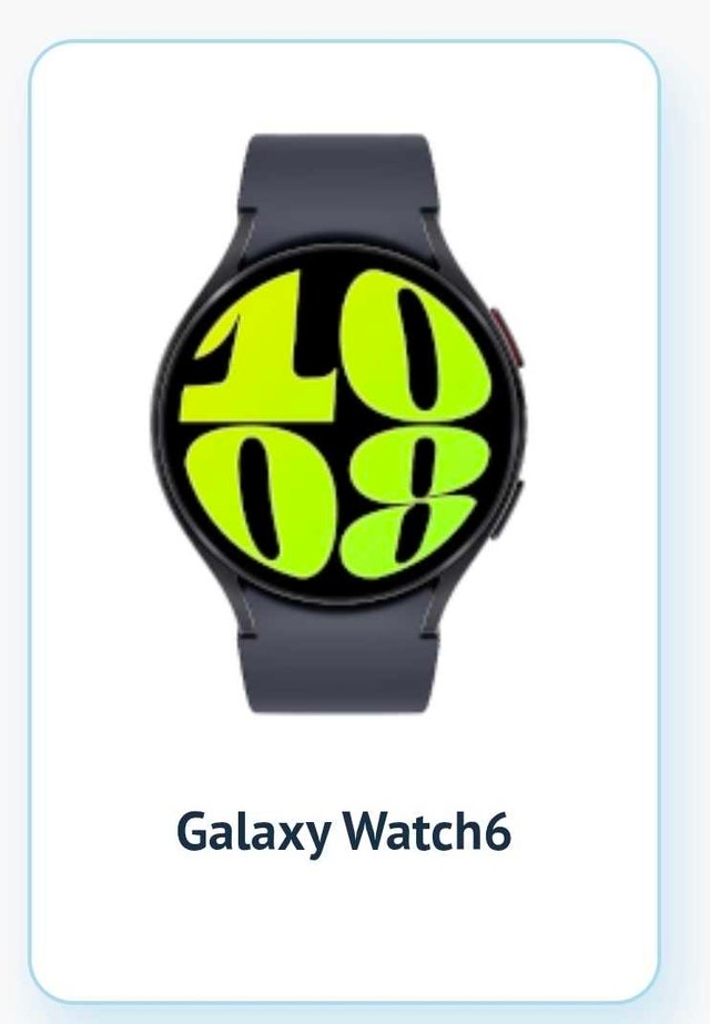 Samsung 6 Watch wifi 40mm