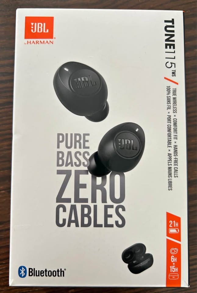 JBL Tune 115 earbuds