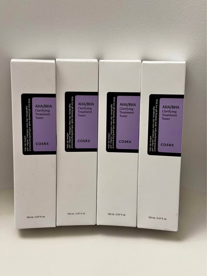 COSRX AHA/BHA Clarifying Toner - 4 Pack