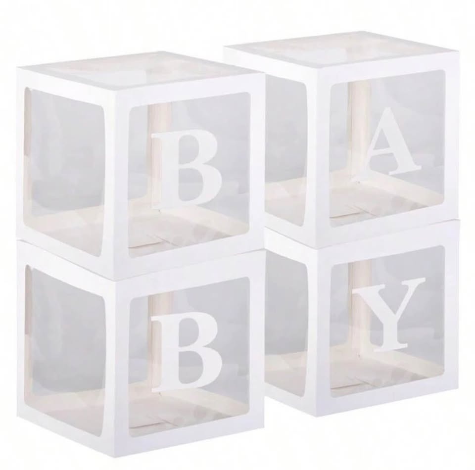 Neutral Teddy Bear Baby Shower Decor Bundle - photo 4