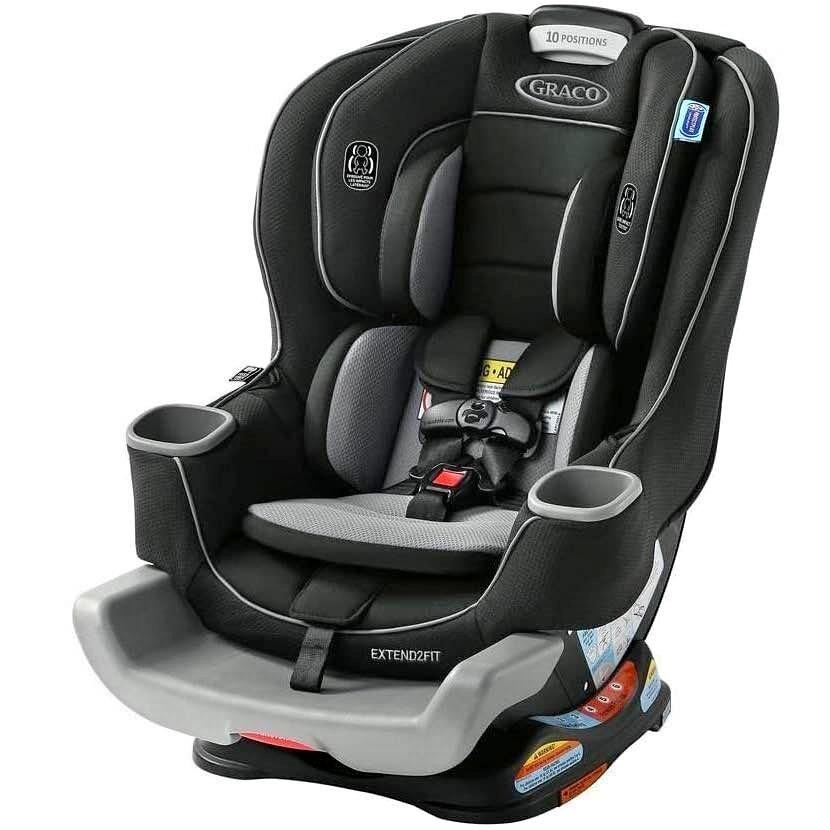 Graco Extend2Fit Convertible Car Seat - NEW 🏆