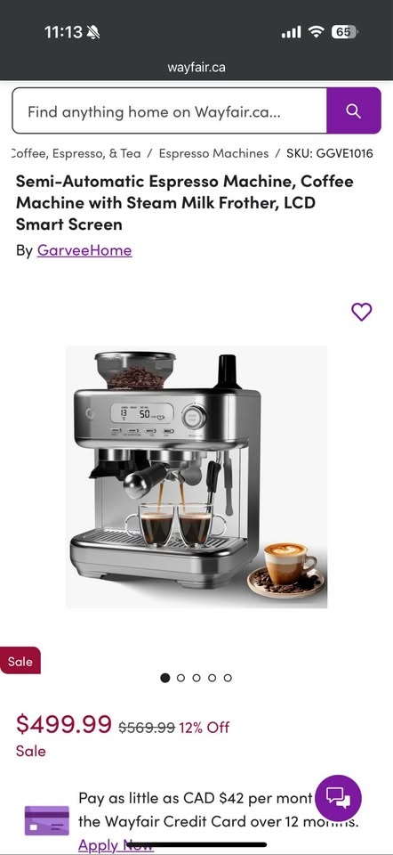 GarveeHome Espresso Machine - New in Sealed Box (Gift) - photo 4
