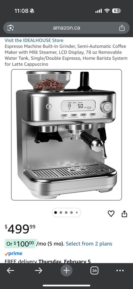 GarveeHome Espresso Machine - New in Sealed Box (Gift) - photo 5