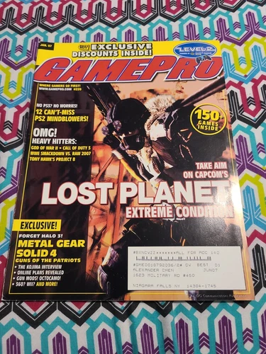 Gamepro Magazine January 2007