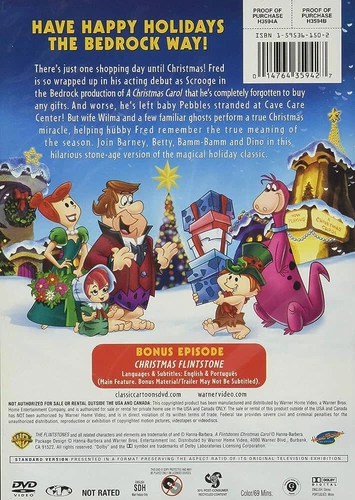 A Flintstones Christmas Carol DVD - photo 2