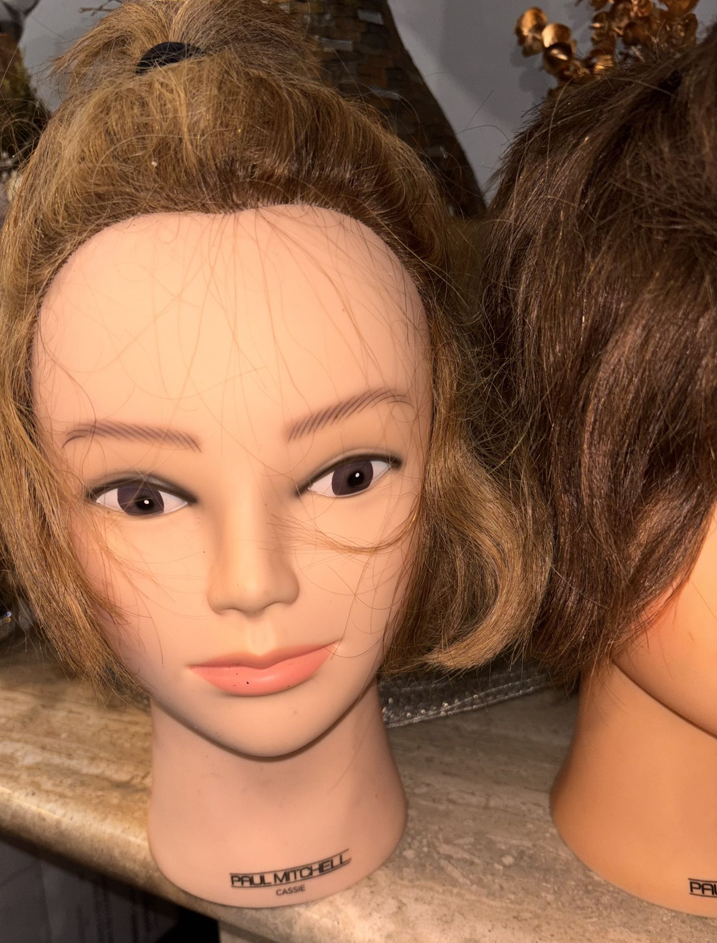3 Cosmetology Mannequin Heads - As Is - photo 2