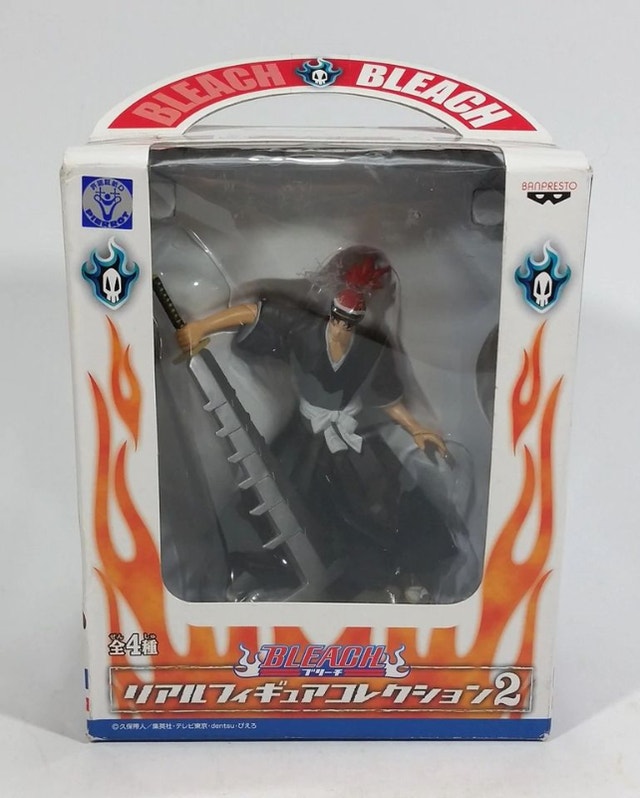 Rare Banpresto Bleach Anime Real Collection Vol 2 Renji