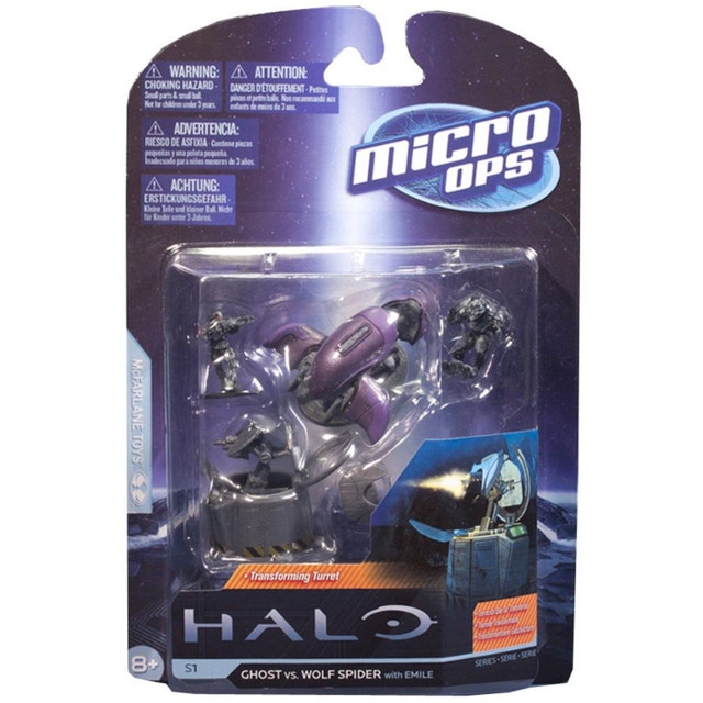 Halo Micro Ops Ghost vs Wolf Spider (Sealed)