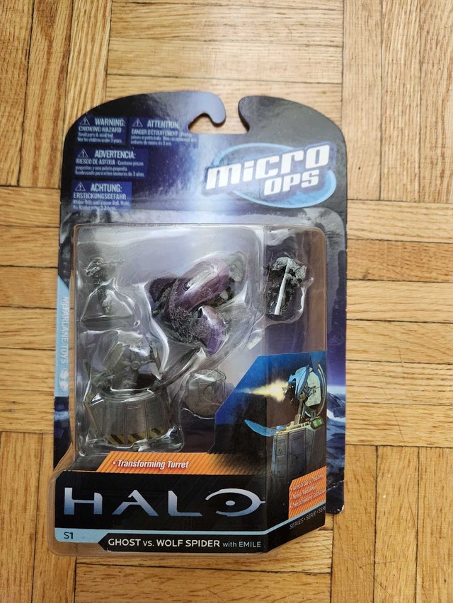 Halo Micro Ops Ghost vs Wolf Spider (Sealed) - photo 2