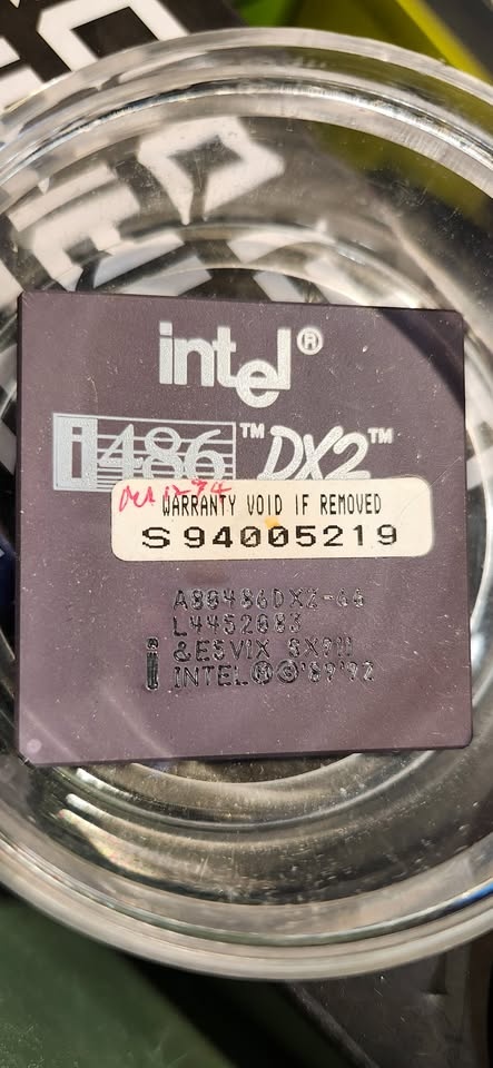 🏆Intel i486 DX2 66mhz CPU - Own a Piece of History - photo 2