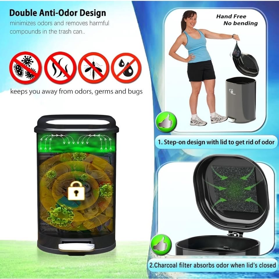 Meegood Outdoor Dog Poop Trash Can - photo 4