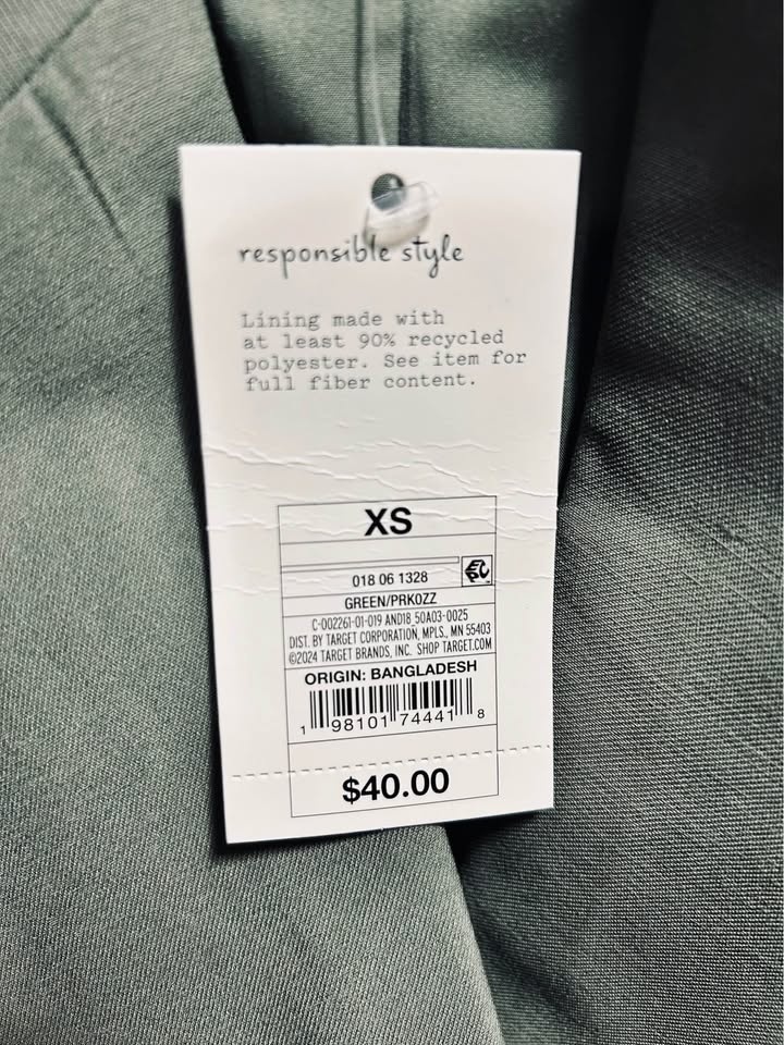 9 Pc A New Day Women's Olive Blazer Mixed Size Lot - photo 3