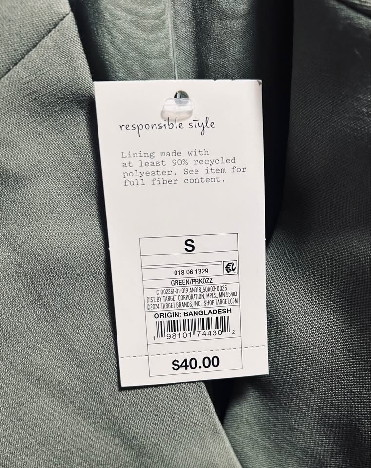 9 Pc A New Day Women's Olive Blazer Mixed Size Lot - photo 4