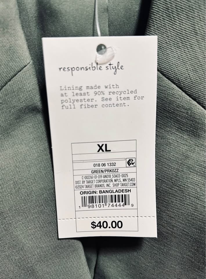 9 Pc A New Day Women's Olive Blazer Mixed Size Lot - photo 5