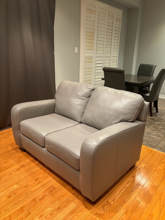 Leather couch’s - photo 2