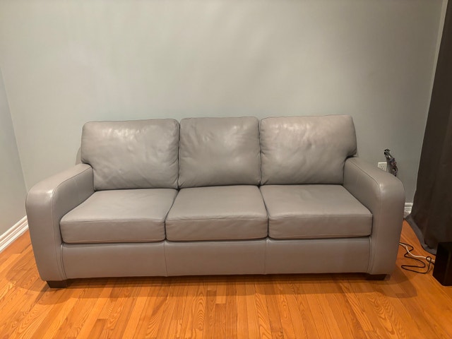 Leather couch’s - photo 5